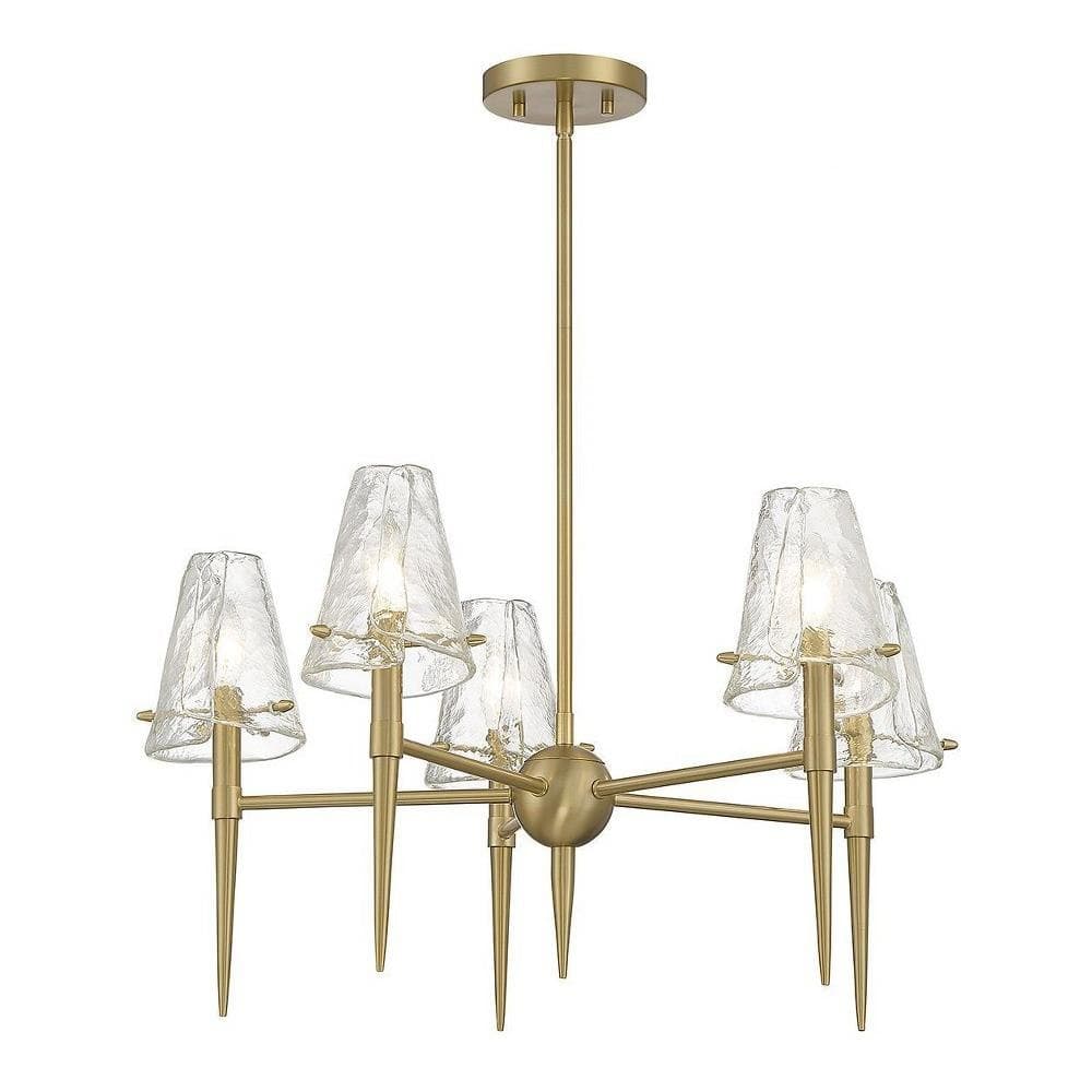 Shellbourne 5 Light Medium Chandelier by Savoy House - 1-2106-5-322